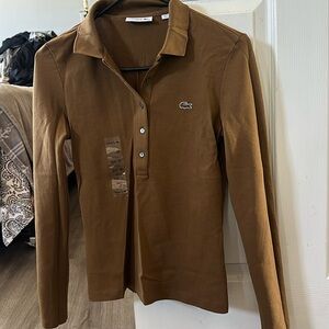 Lacoste Long Sleeve Polo- NEW
